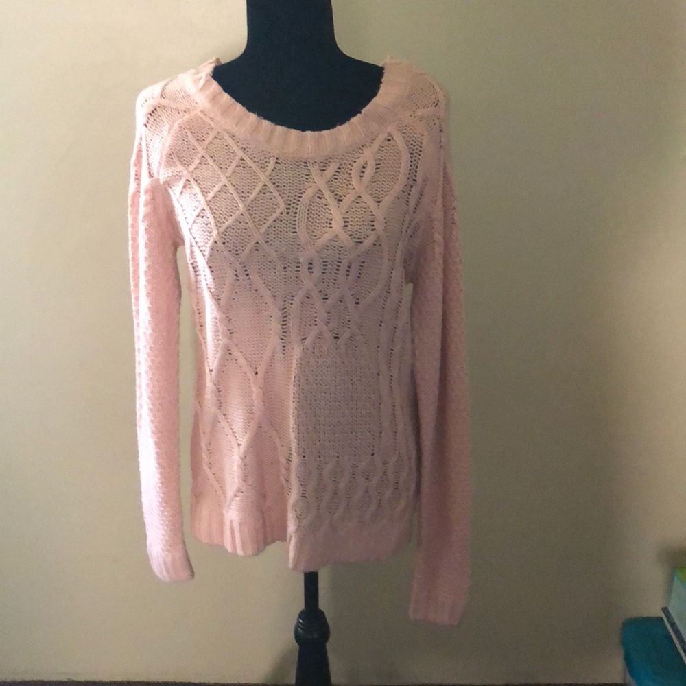 Pink sweater